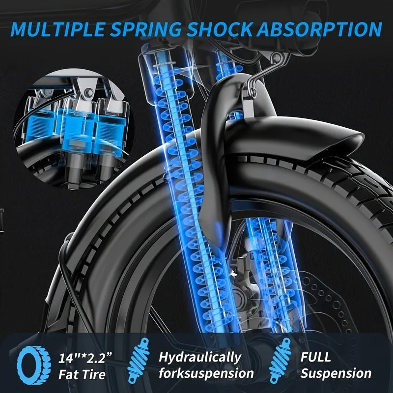 Compact Folding Electric Bike