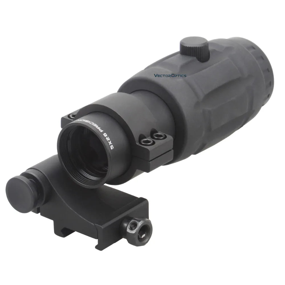 5x Magnifier Vector Optics Adjustable Red Dot Sight