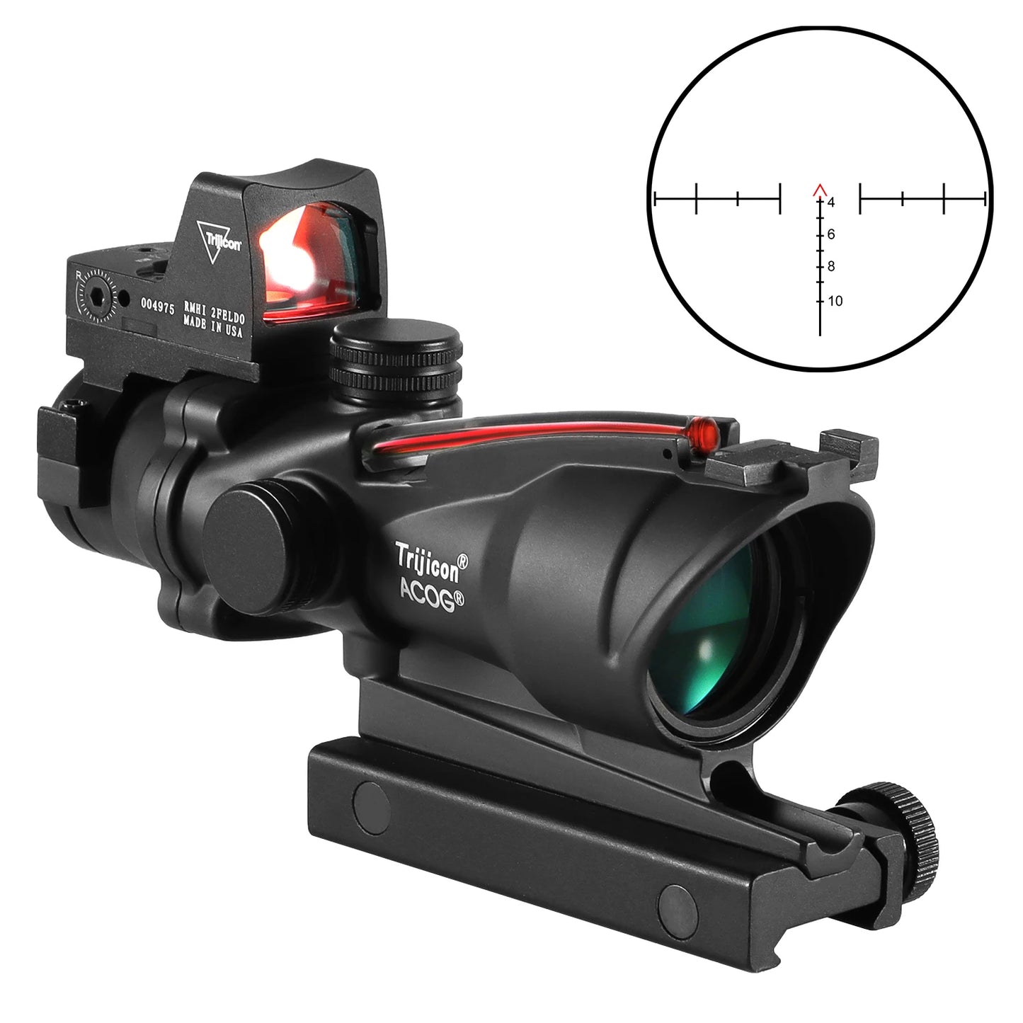 Adjustable 4x32 Red Dot Scope