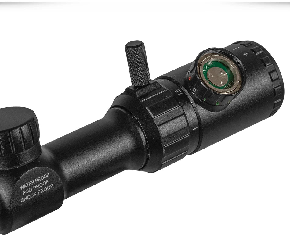 FIRE WOLF 1-4x20 Illuminated Green/Red Dot Rifle Scope