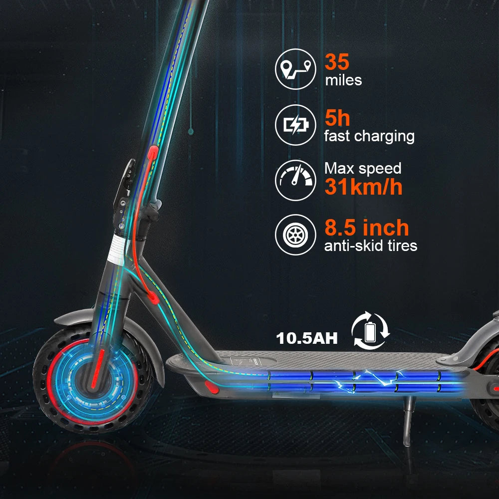 AOVOPRO Folding Electric Scooter