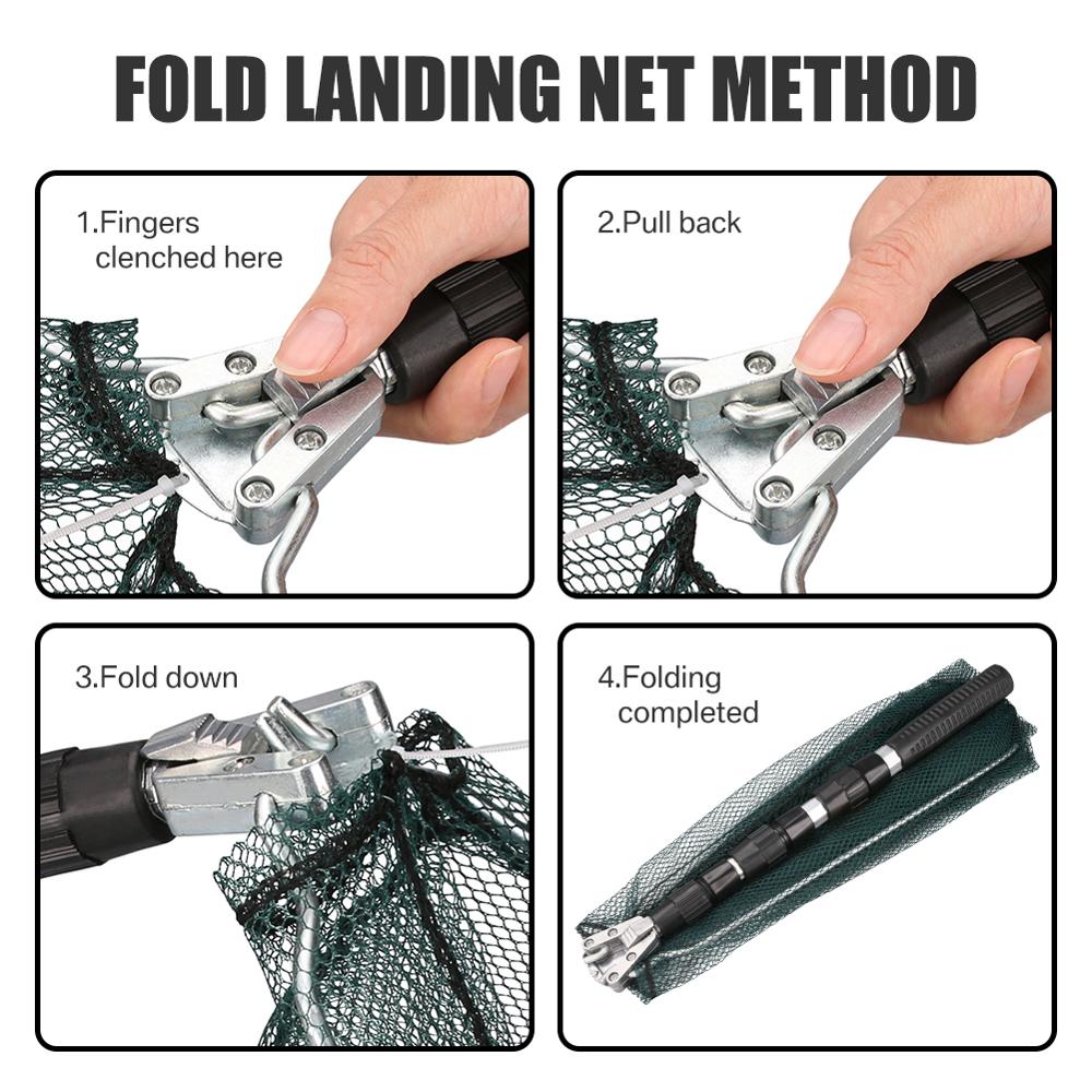 Aluminum Alloy Telescoping Fishing Net
