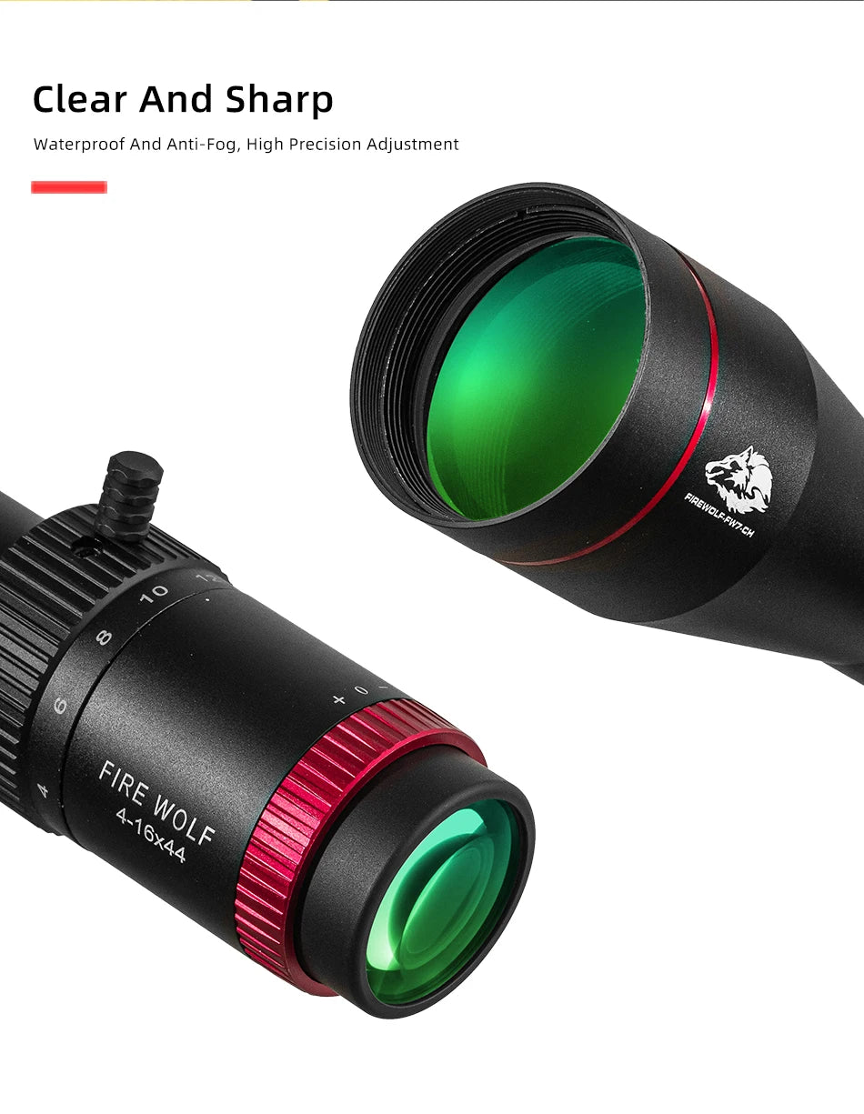 FIRE WOLF QZ 4-16X44 Scope