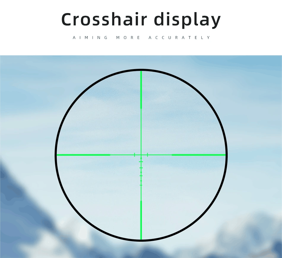 FIRE WOLF 1-4x20 Illuminated Green/Red Dot Rifle Scope