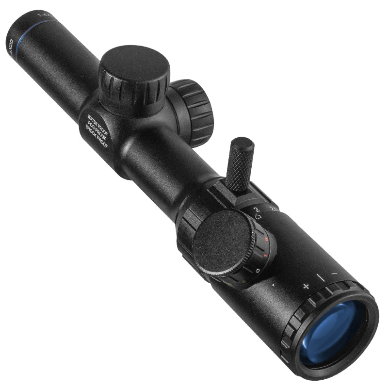 FIRE WOLF 1-4x20 Illuminated Green/Red Dot Rifle Scope