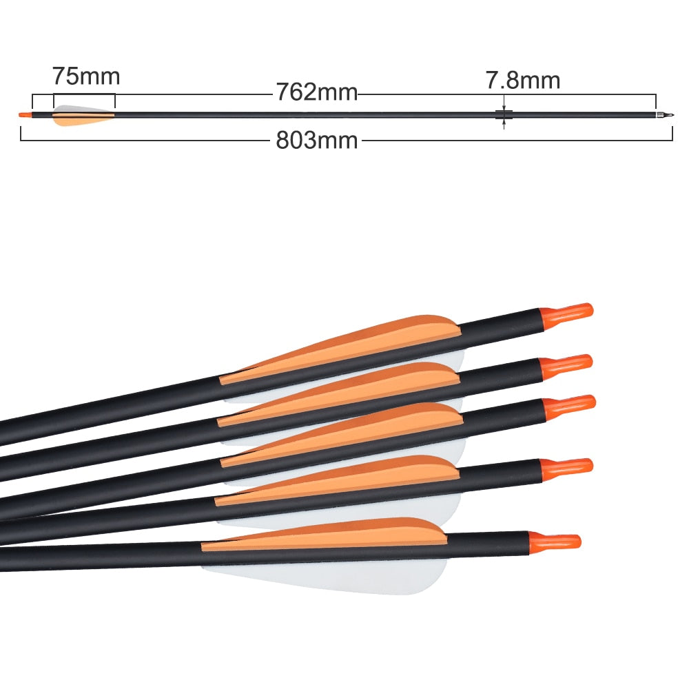 Mixed Carbon Fiber Arrows