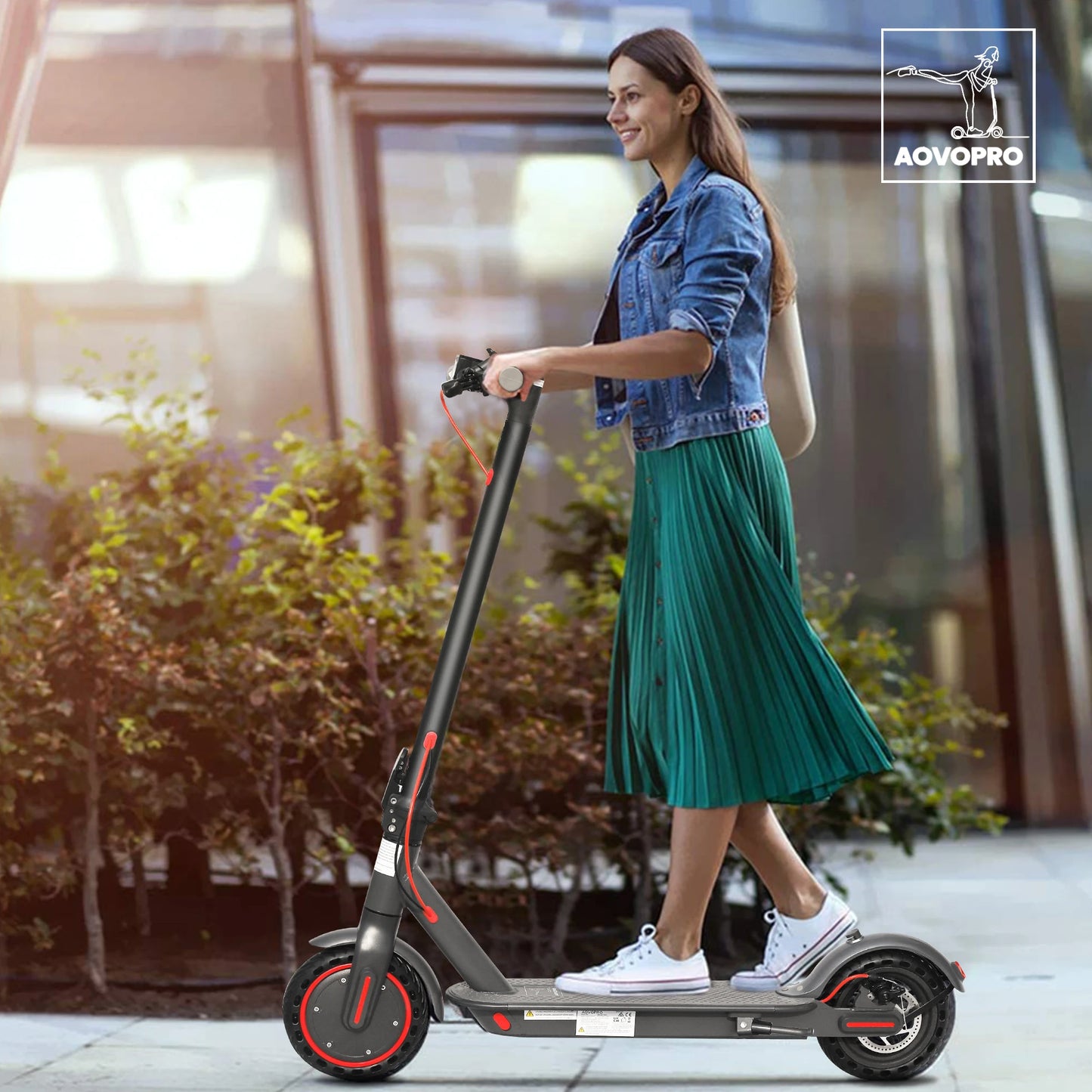 AOVOPRO Folding Electric Scooter