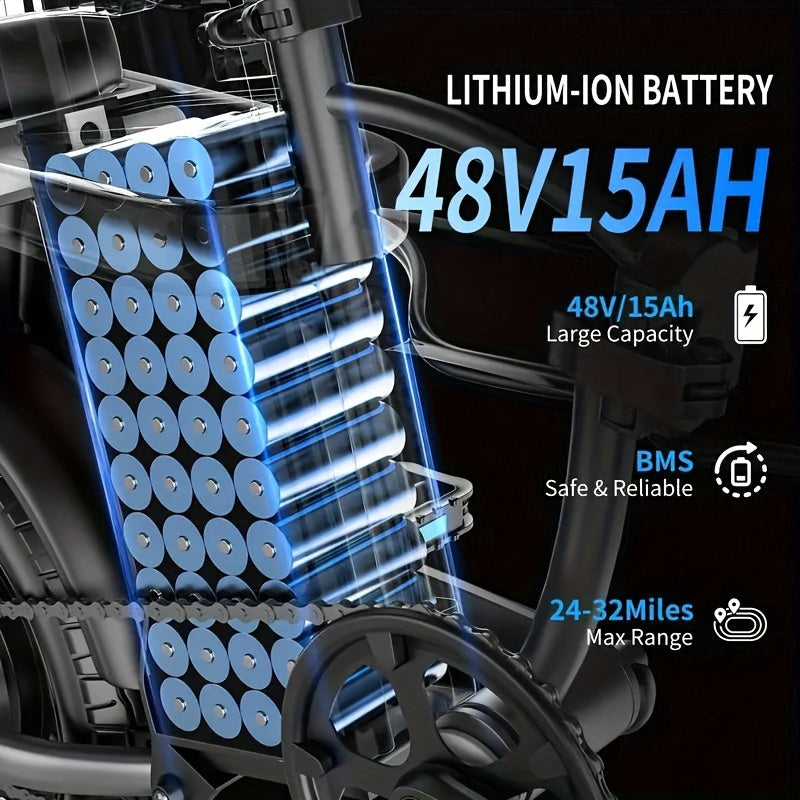Compact Folding Electric Bike