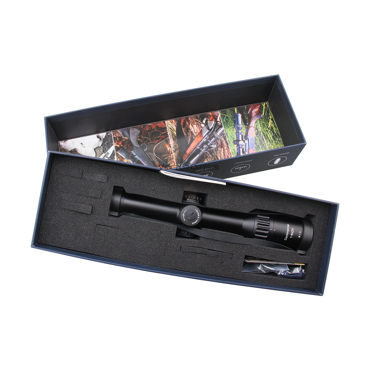 Vector Optics Continental 1-6x24 Tactical LPVO Riflescope