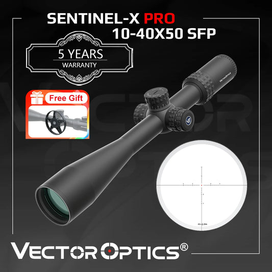 Vector Optics Sentinel-X Pro 10-40x50 Rifle scope