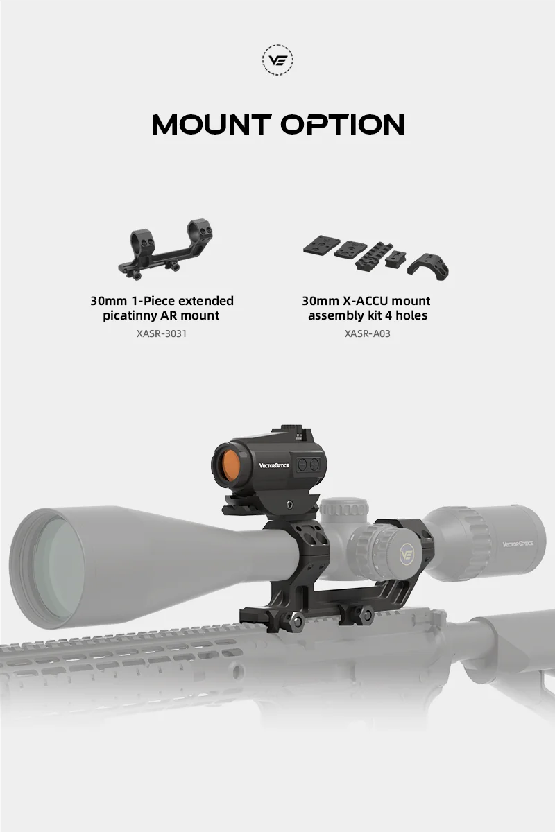 Vector Optics Maverick-II Plus 1x22 Double-Reticle Red Dot Sight