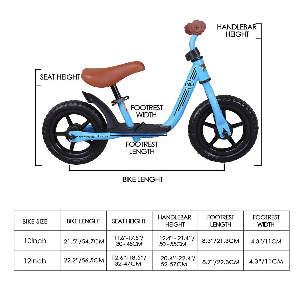 Kids Scooter Bike with Adjustable Seat and Footrest