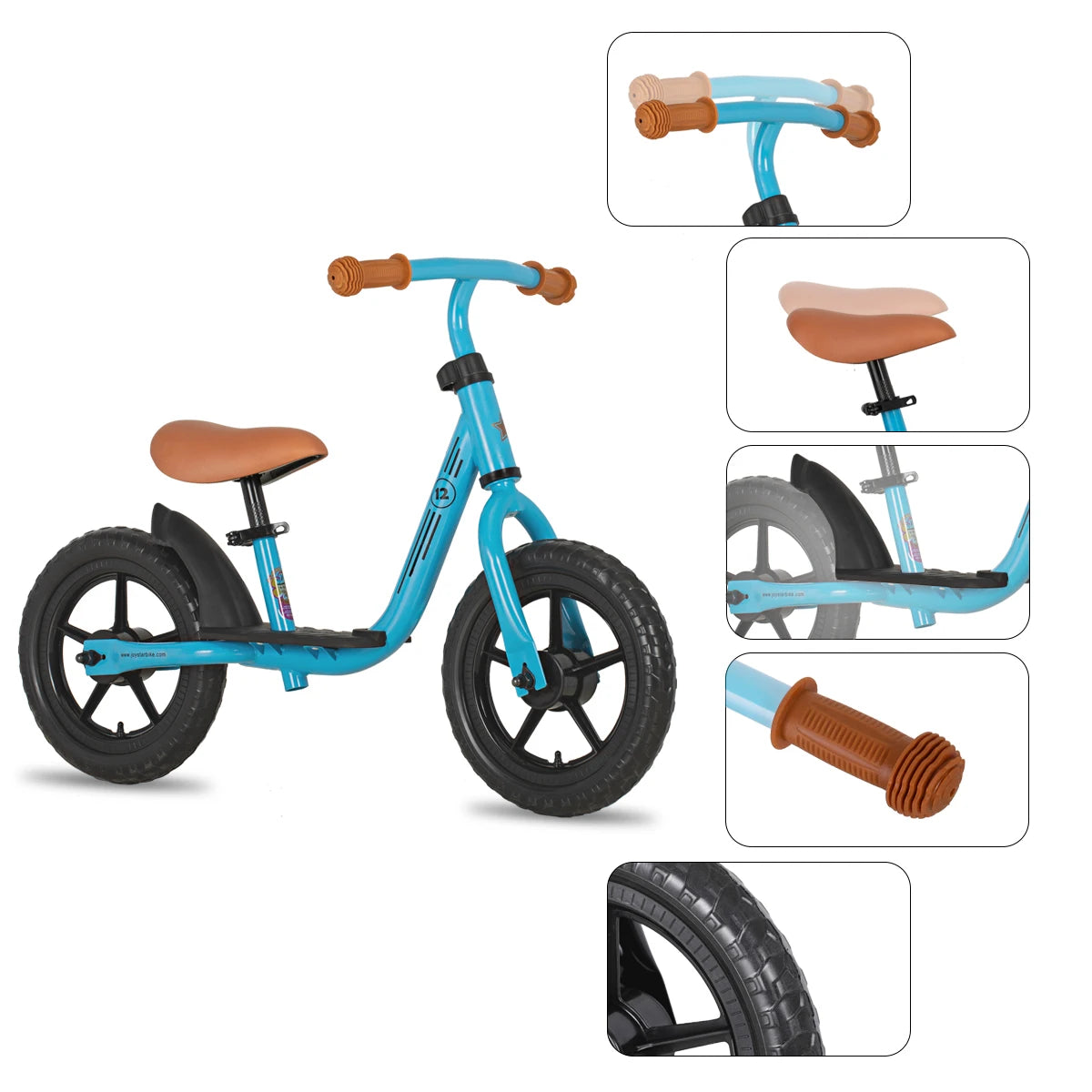 Kids Scooter Bike with Adjustable Seat and Footrest