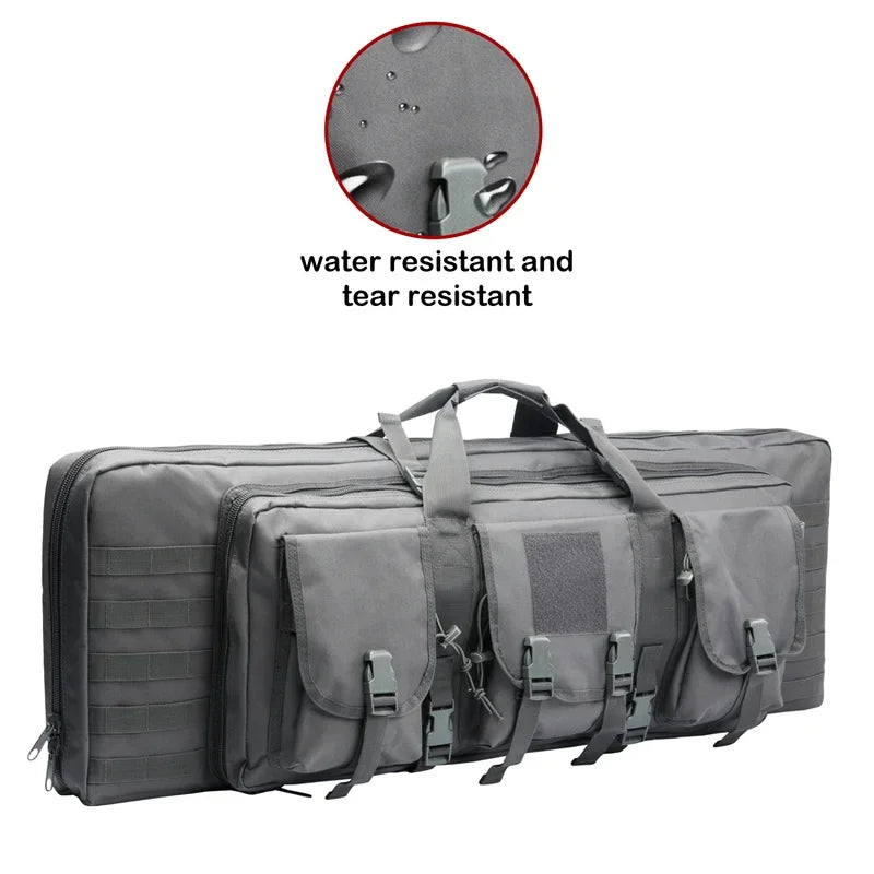 Waterproof Tactical Rifle Double Gun Case