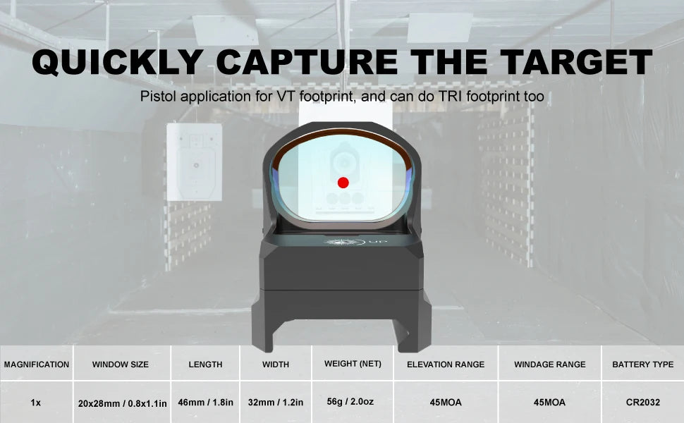 Vector Optics Frenzy Red Dot Scope