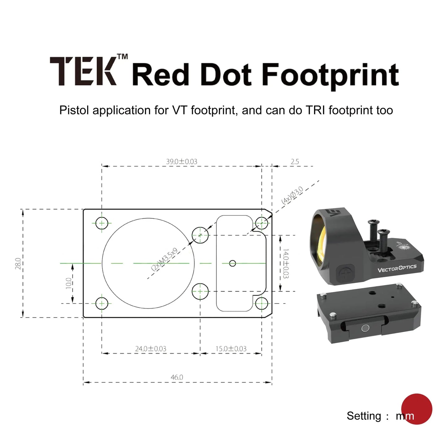 Vector Optics Frenzy Red Dot Scope