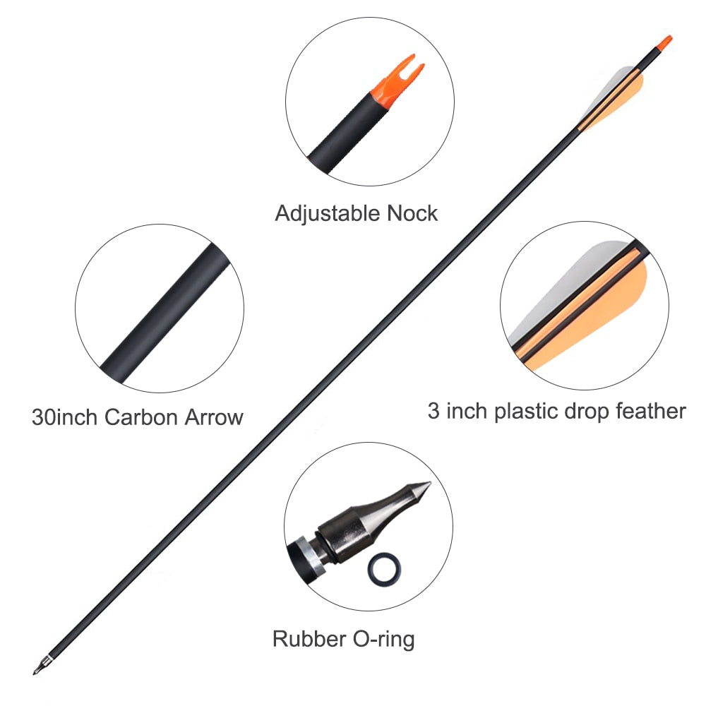 Mixed Carbon Fiber Arrow