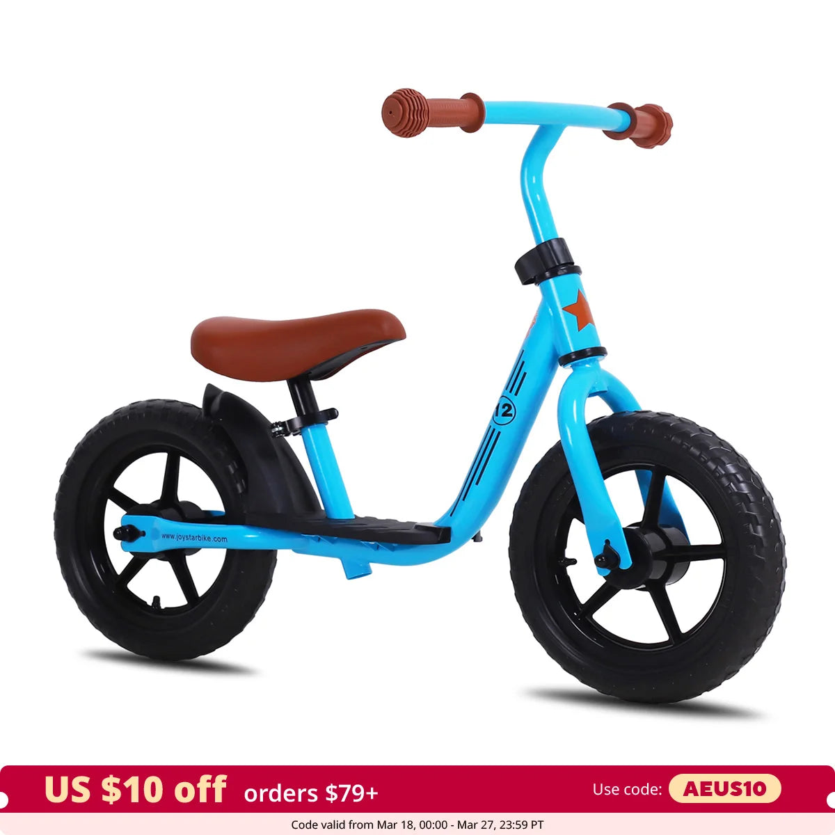 Kids Scooter Bike with Adjustable Seat and Footrest