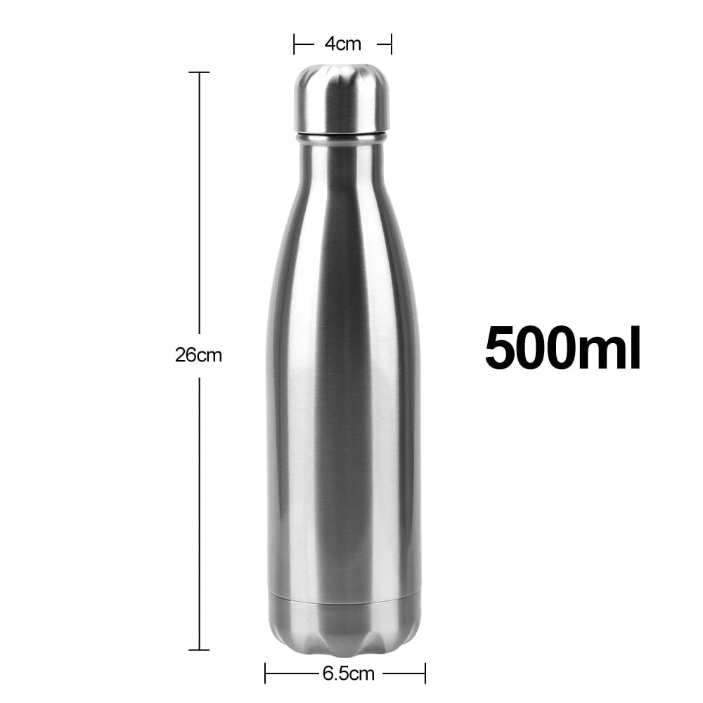 Double Wall Insulated Steel Water Bottle