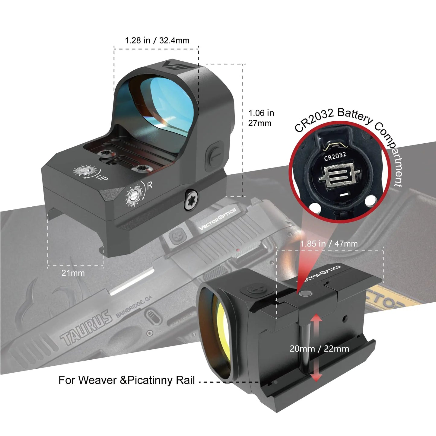 Vector Optics Frenzy Red Dot Scope